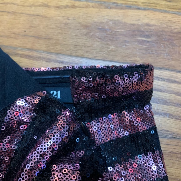 Forever 21 pink/black cocktail dress - Picture 2 of 4